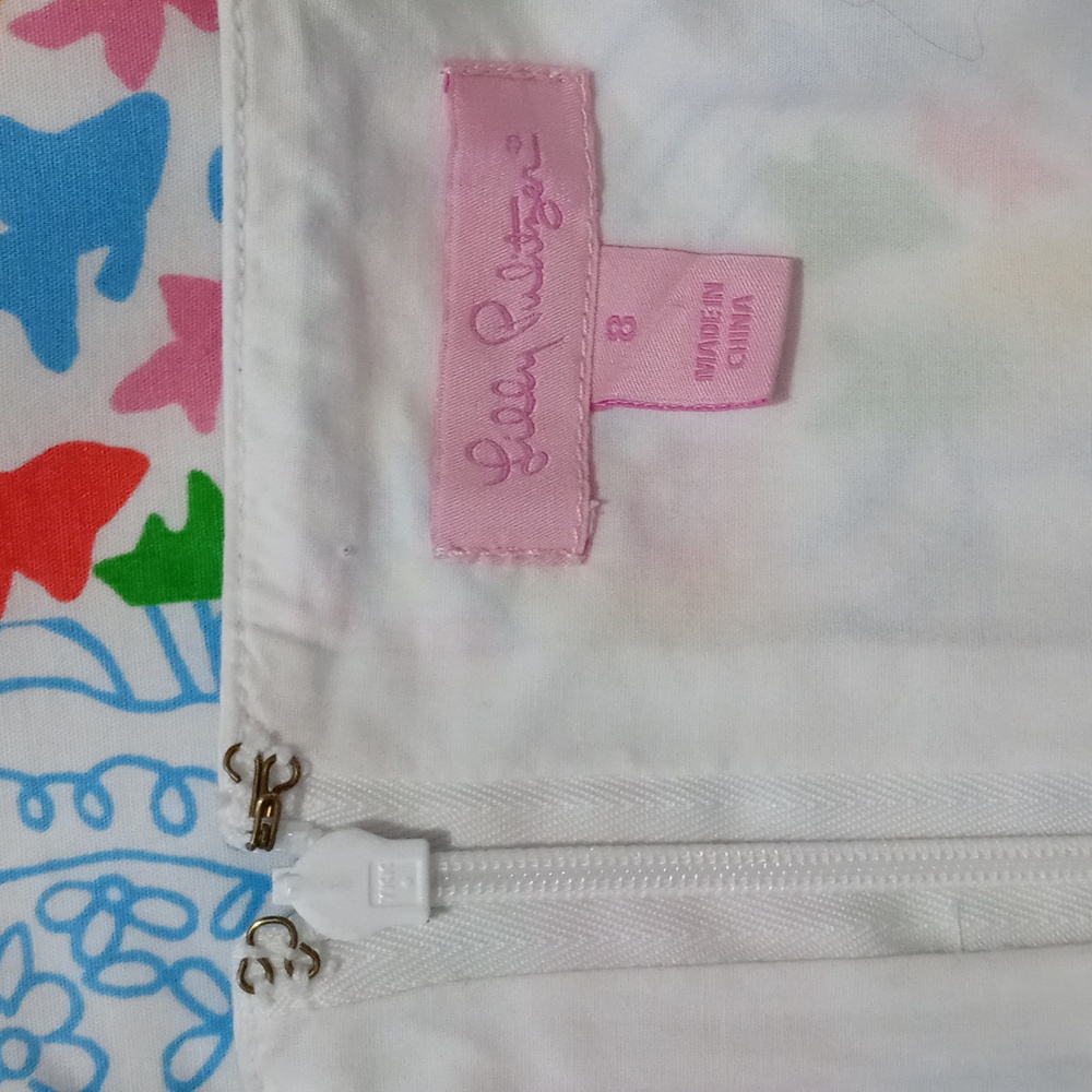Htf/Vtg Lilly Pulitzer - Multi Patchwork Halter T… - image 3